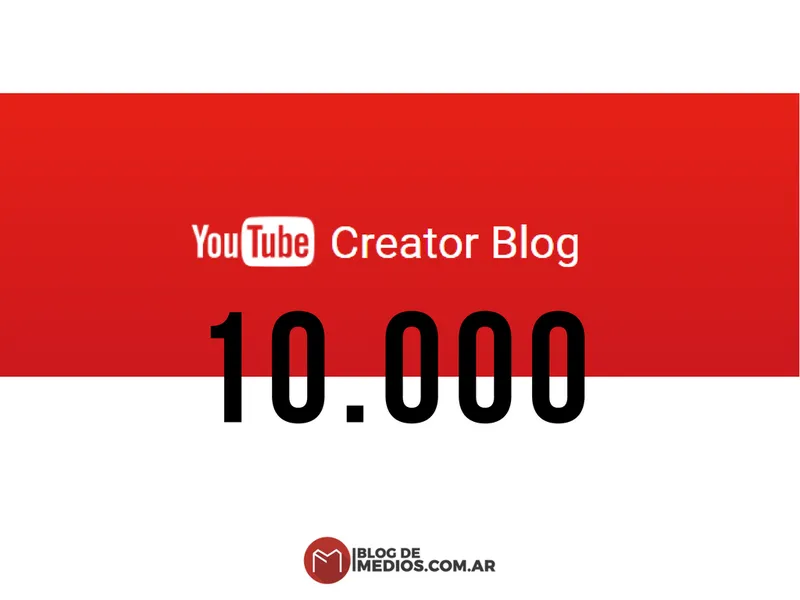 Youtube 10 k