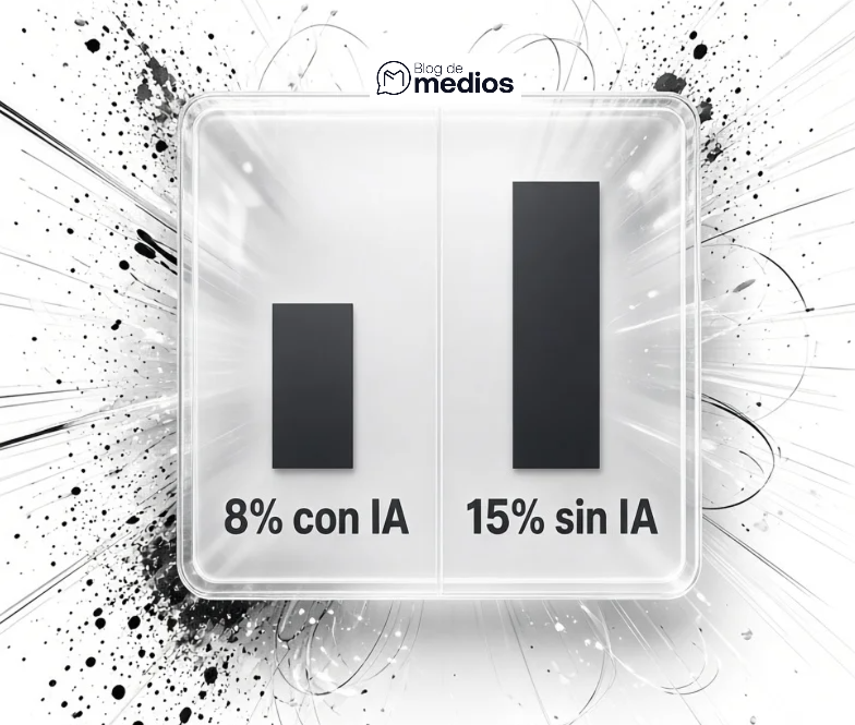 Clic con y sin IA
