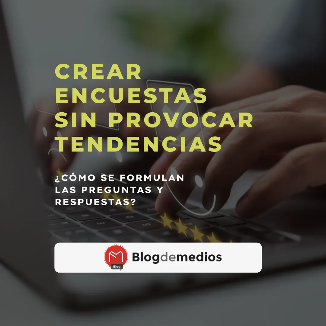 un post en instagram sobre crear encuestas en mi sitio web