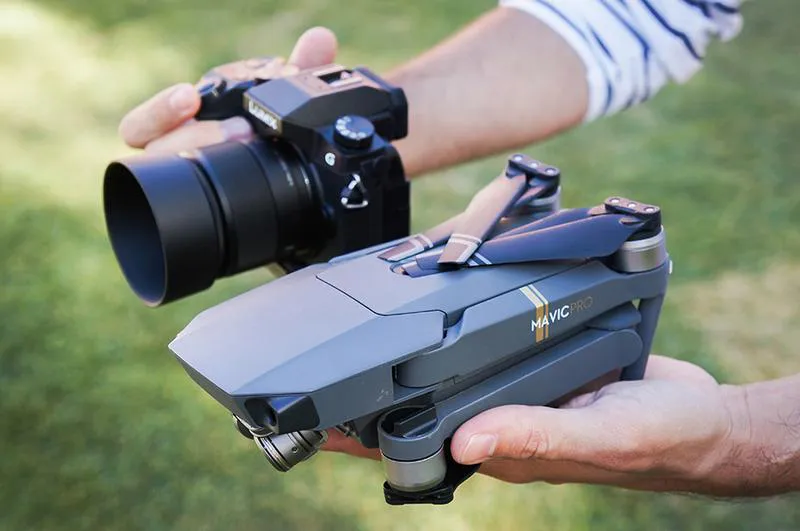 dji mavic pro vs camara